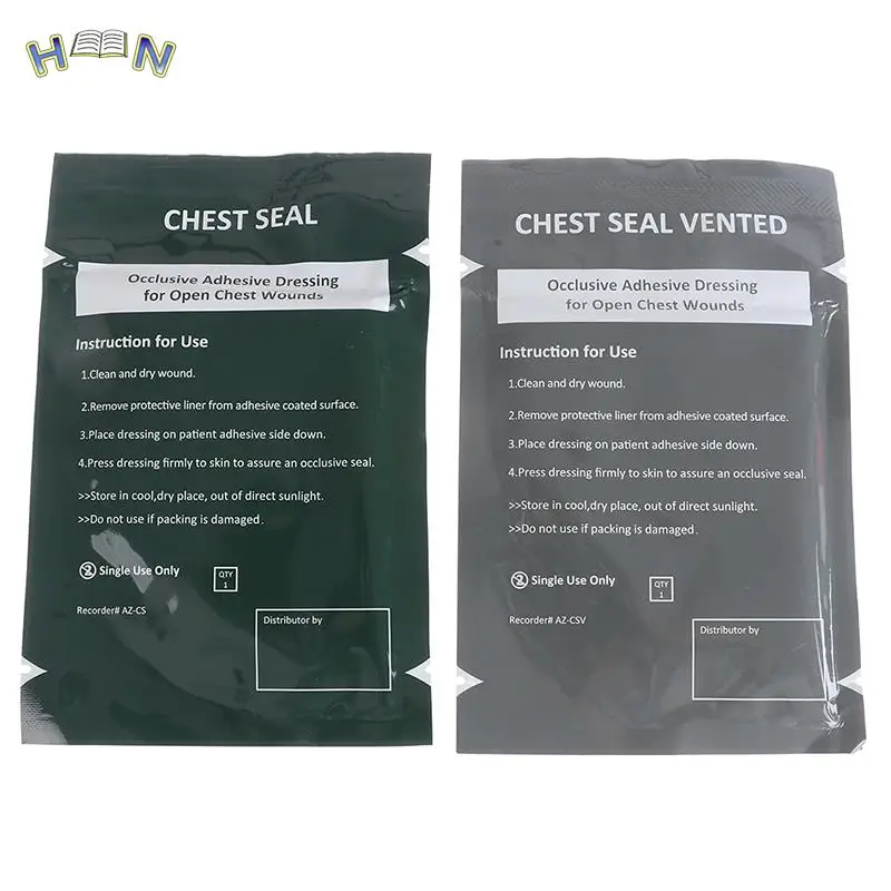 North American Rescue Hyfin chest seal medical chest seal vented