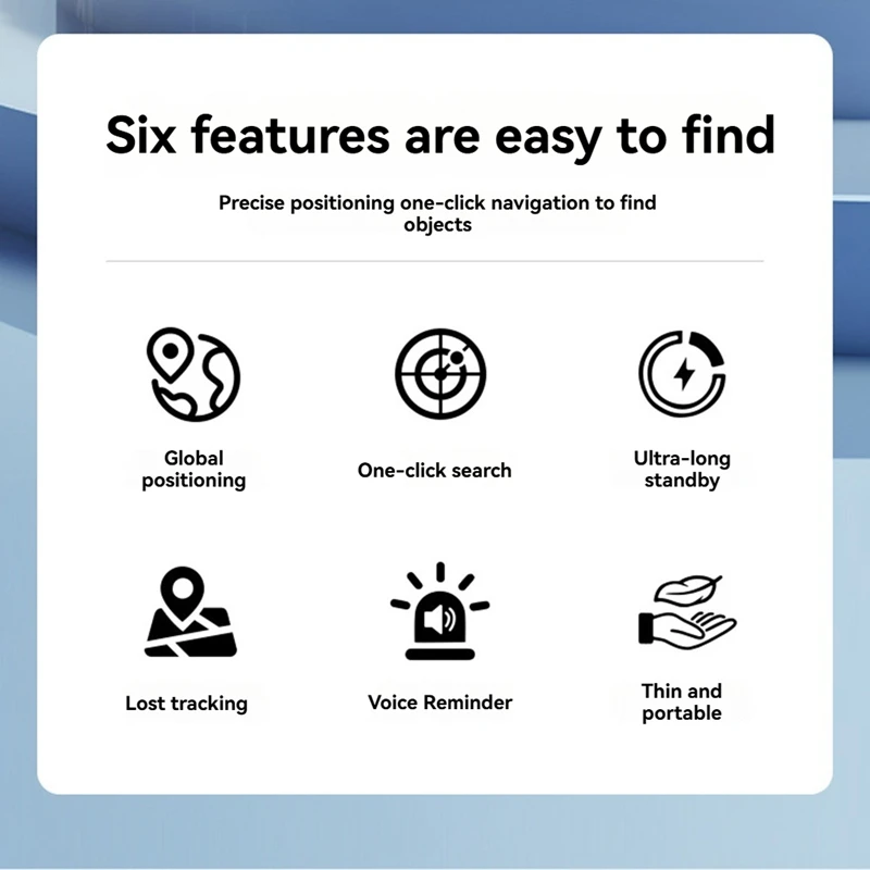 HFES 3Pcs Smart Wallet Tracker Card Wireless Charging GPS Locator For Iphone Apple Devices Find My Airtag Feature