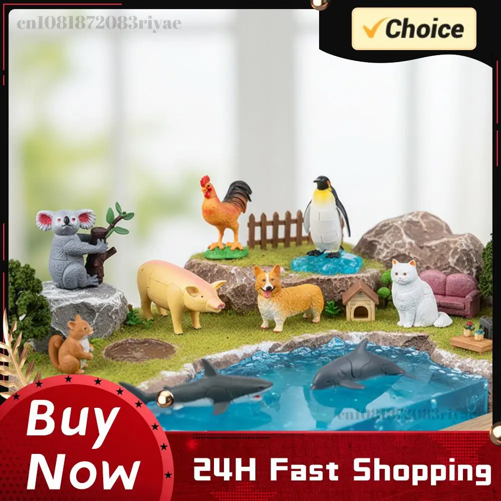 

Kids Insect & Animal Building Toys Realistic Insect & Animal Models Set Insect Assembly Animal Model Toys for Ages 3+ Gifts
