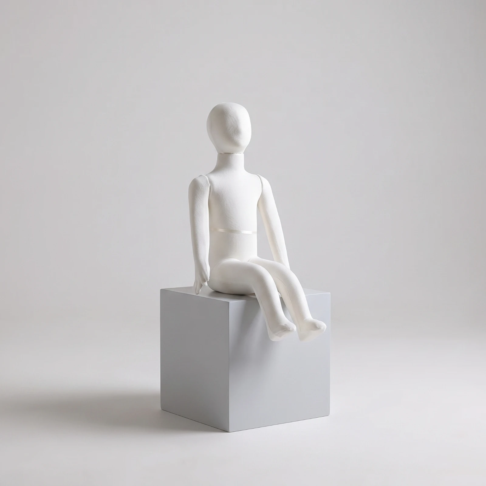Soft Mannequin Lightweight Full Body Child Mannequin Manikin Gender-Neutral for Clothing Stores, Window Displays, Retail Shops
