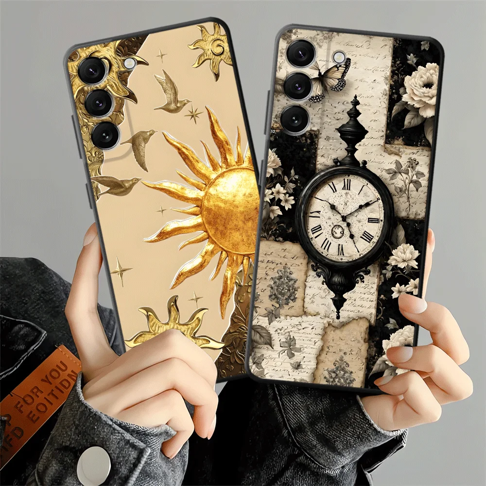 Clock Sun Art Case …