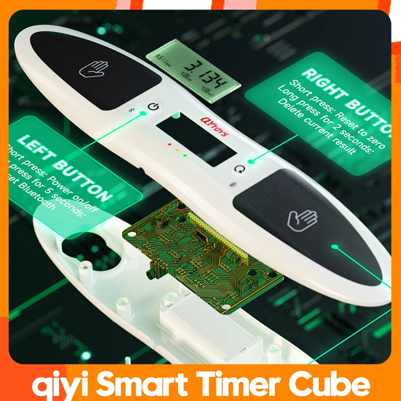 Qiyi Smart Timer Magic Cube Qiyi Timer Professtional Mofangge Speed Magico Cubo QY Smart Timer for Educational Competition