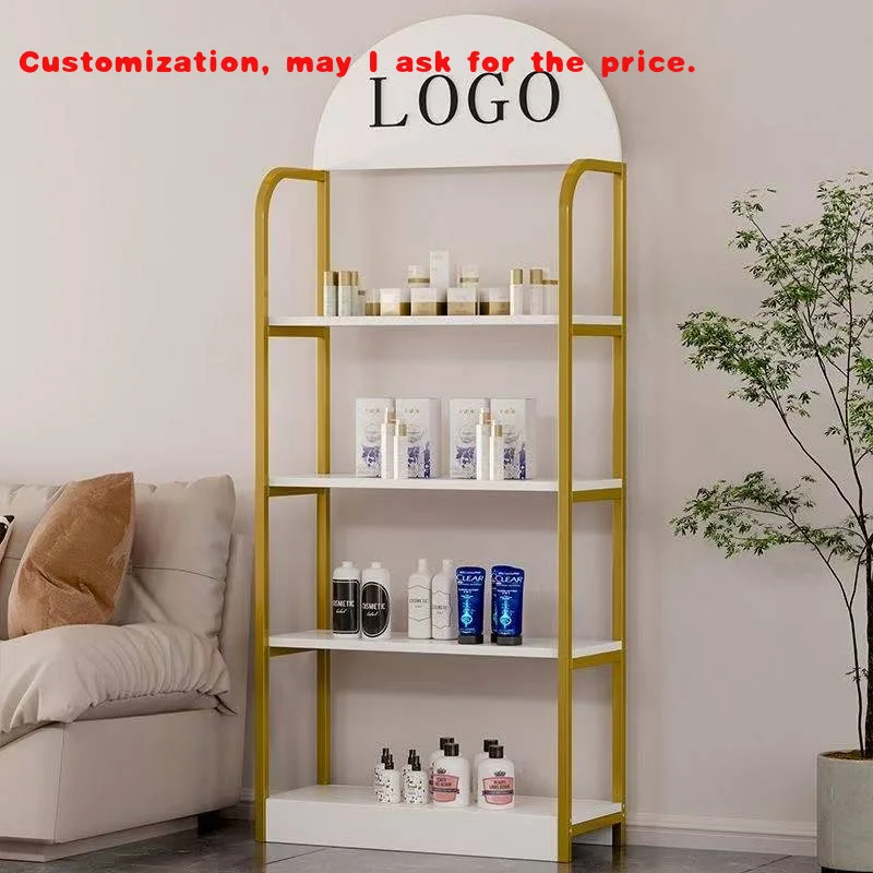 Custom.Luxury حامل عرض مستحضرات التجميل، خزانة عرض ماكياج مستحضرات التجميل، عرض متجر مستحضرات التجميل