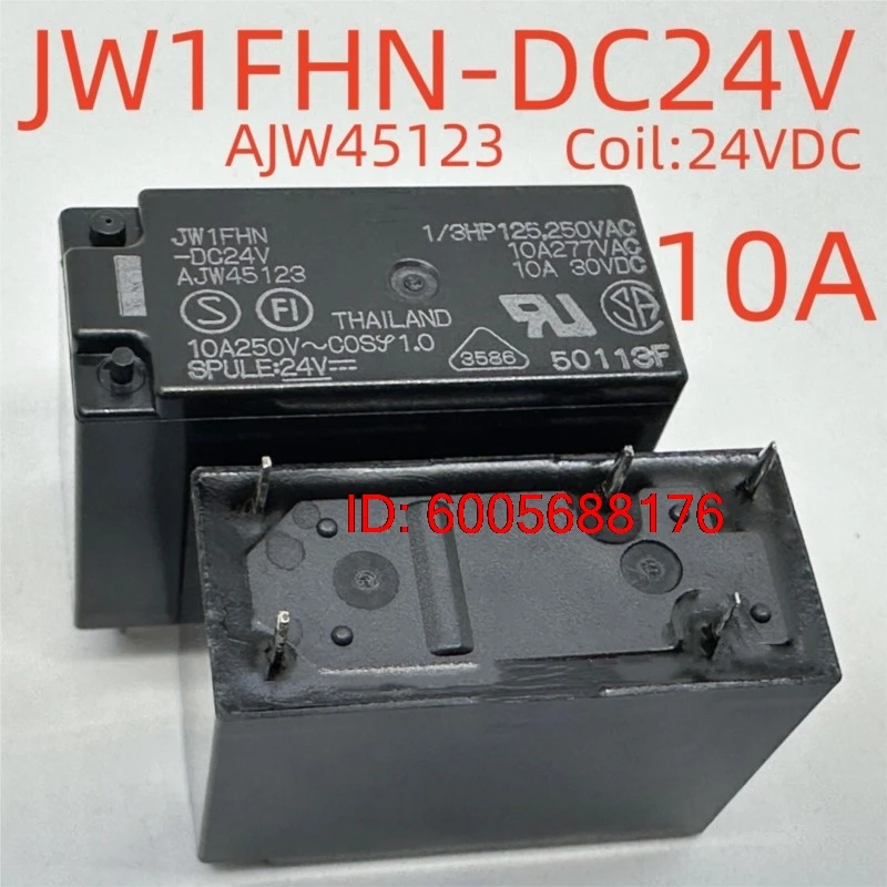 10PCS New JW1FSF-DC12V AJW4211 JW1FSN-DC12V-5 AJW421120 JW1FHN-DC24V AJW45123 JW1FSN-DC24V  AJW4212 (14FC5-10A) Relay 5pins