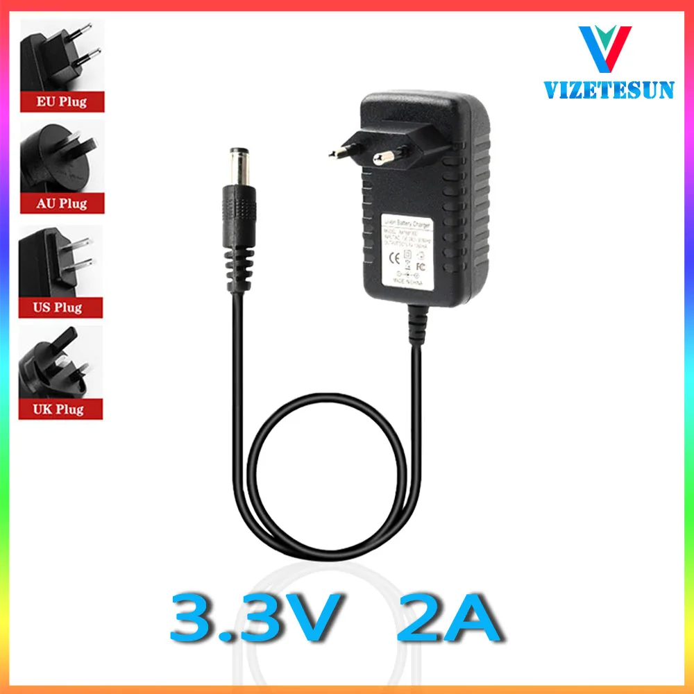 220V To DC 3.3V 2A Power Adapter 3.3V 2000mA Switching Power Supply DC Stabilized Power Supply Transformer