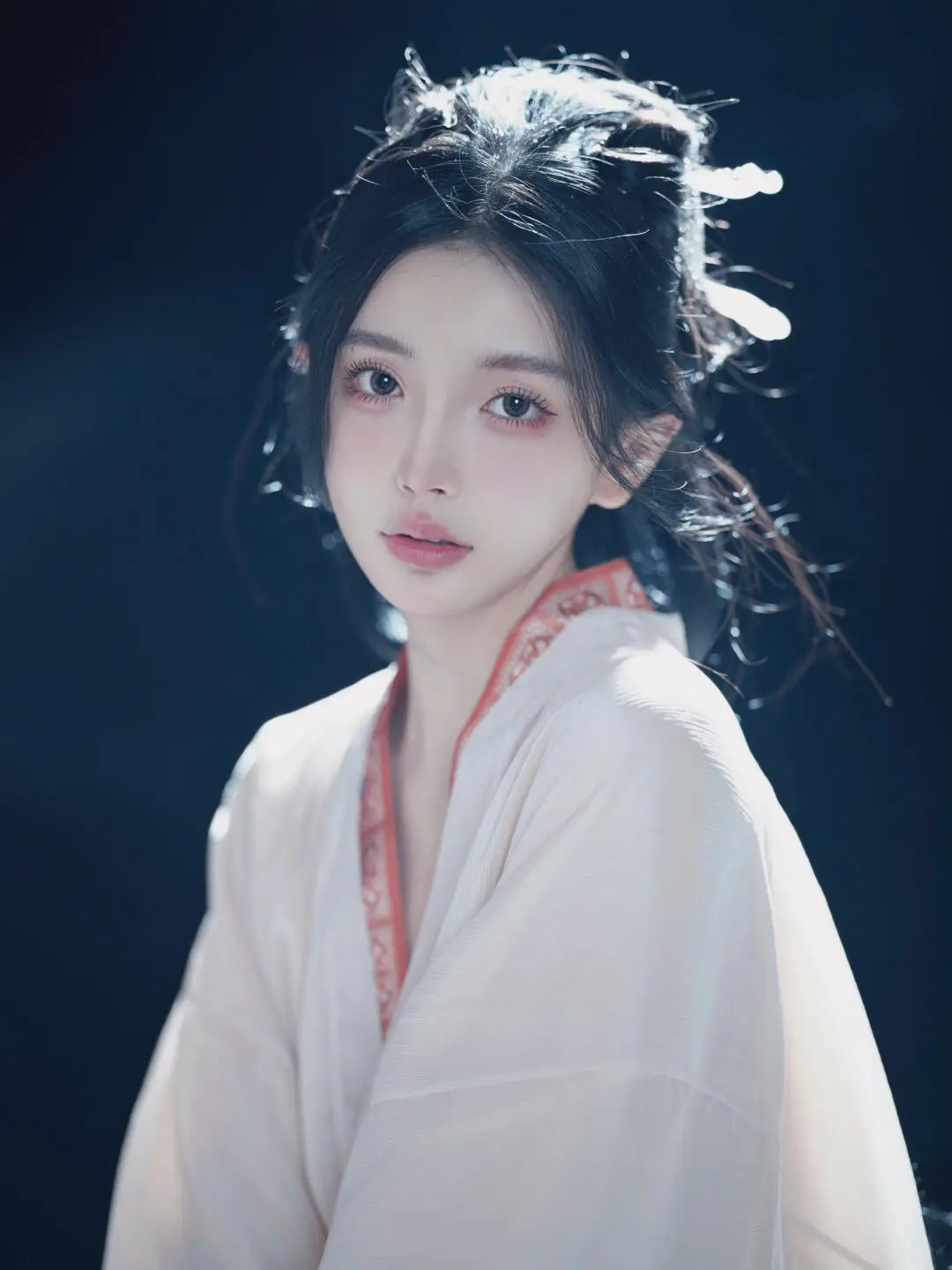 

New Year's Warrior Robe Women's Ele Spring Autumn Sle Retro Artistic Girl Photoaphy Clothing Polyester Fiber 75% Othe...