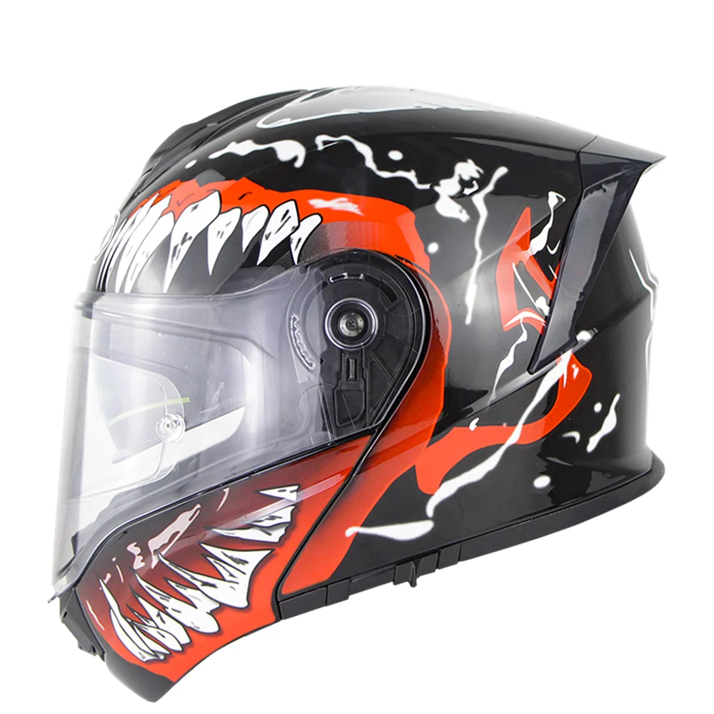 Wholesale Double Lens Full Face Dual Visor Motorcycle Helmet