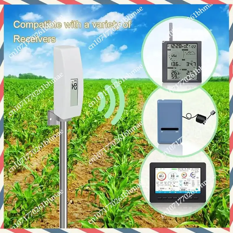 -A21Z WN34S Soil Temperature Sensor, Waterproof Soil Tester Digital With LCD Display, 11.8 Inch Temperature Probe Sensor(C) Dura