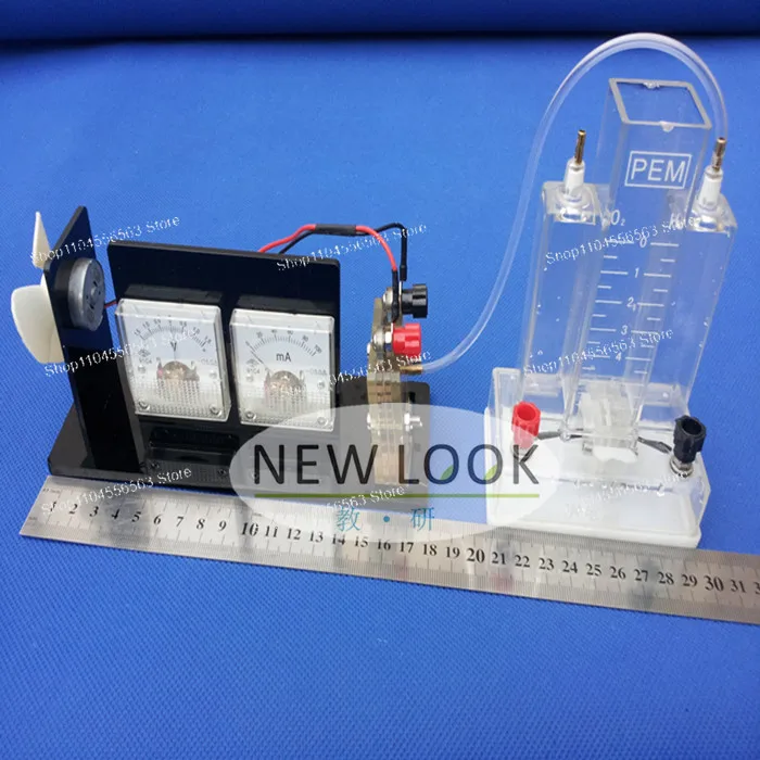 High School Chemistry Teaching Instrument PEM Hydrogen Fuel Cell Experiment Kit 26021 Water Electrolysis Science Lab Equipment