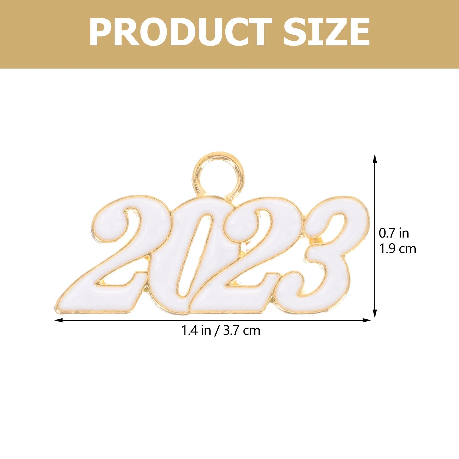 

20 Pcs Colorful Pendant Accessories Pendants Charms Ornament Alloy Keychain for DIY Craft Jewelry Keyring