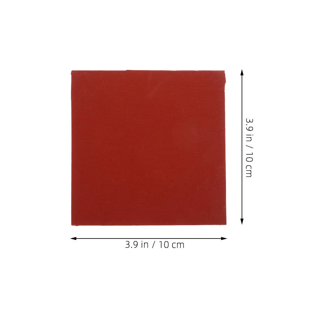 Small Square Silicone Heat Press Mat Washable Reusable Heat Resistant Sublimation Ironing Pad Flat Iron Pad Mat