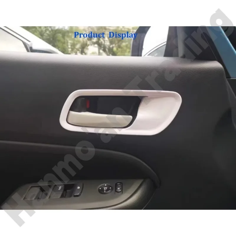 

Для Honda Fit 2020-2022 (японская версия, праворульная) — рамка панели управления стеклоподъемниками/наклейка на внутреннюю часть дверной ручки