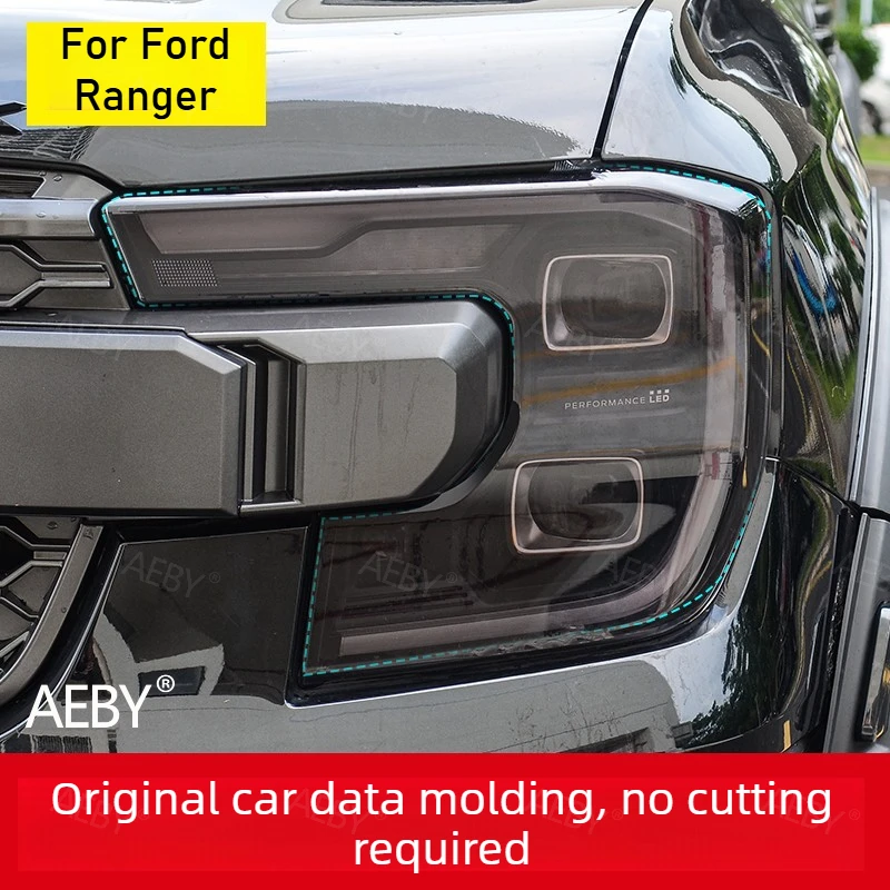 

For Ford Ranger 2022-2026 headlight protective film,Anti-scratch,Protective color changing protective film,exterior accessories