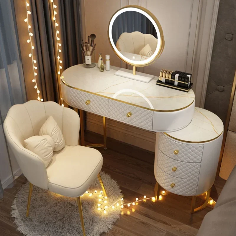 Vanity Desk Antique Furniture Hotel Makeup Chair White Dresser Treasure Chest Modern Living Room Toilets Tocadores Deals