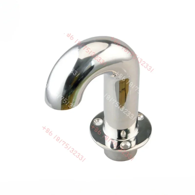 

Трубка-излив из нержавеющей стали 35 мм с гибким шлангом для морских кабельных выводов, U-образный излив для организации проводов на палубе лодки