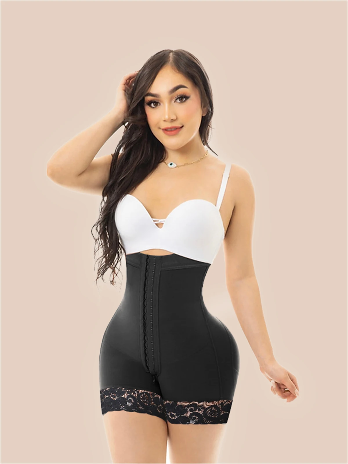 Destacável cinta Shapewear Shorts, Zero Belly Modelagem, Hip Lifting, Reduzir