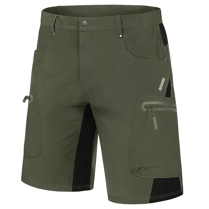 QICHE Men European Tear Resistant Sports Shorts Wear Resistant Quick Dry Breathable Casual Shorts With Pockets For Summer