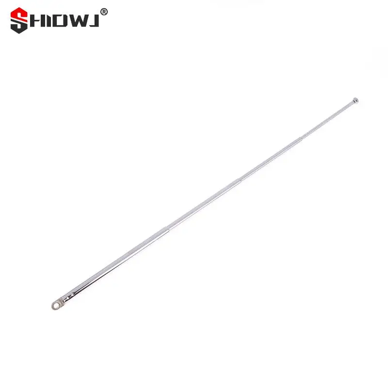 TV Radio DAB AM FM Universal Folding Length 89MM And Unfold 295MM New 5273-5 Section Replacement Telescopic Aerial Antenna