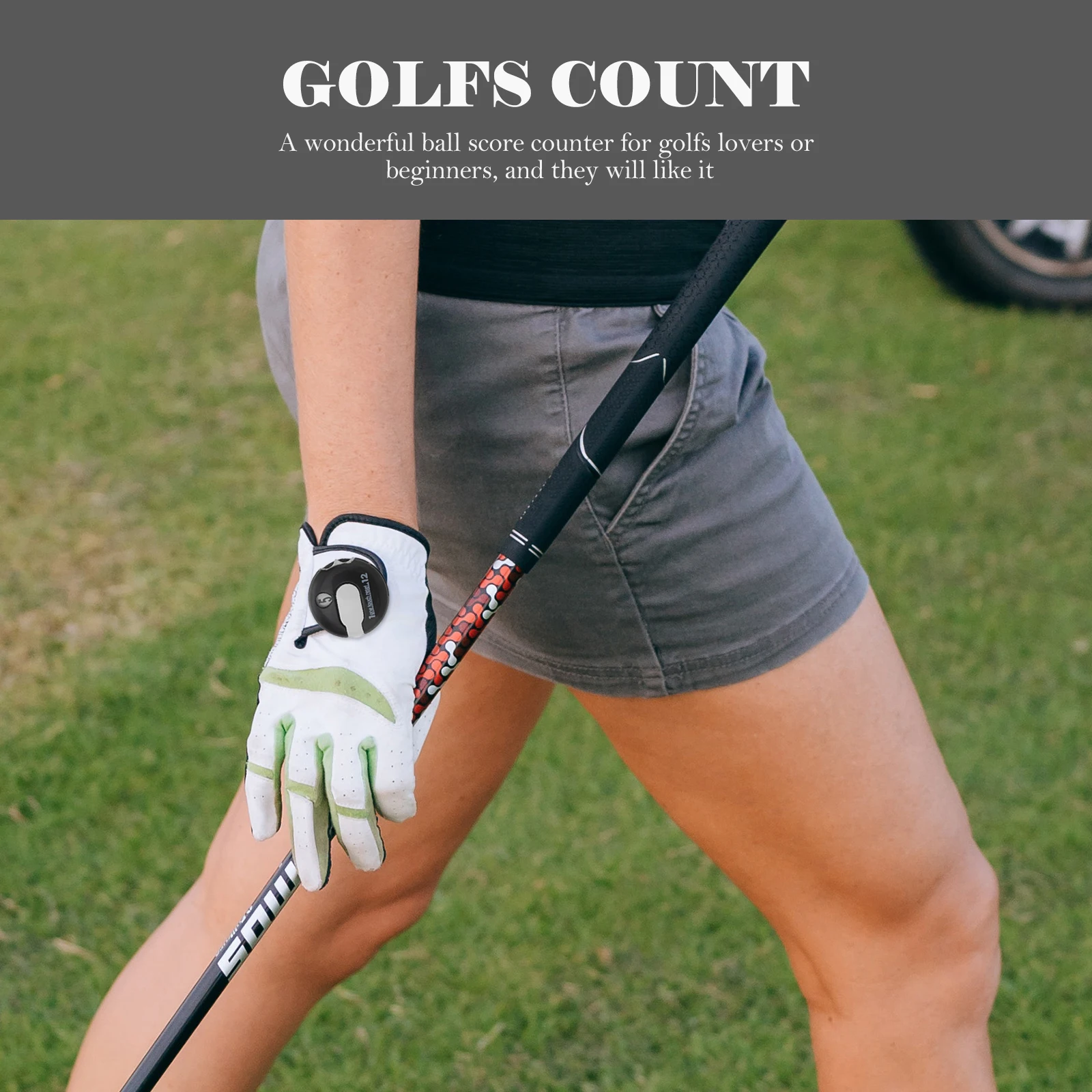 

1PC Golf Golfing Scoring Supplies Counter Hat Clip Portable Stroke PP Scoring Device Golfs Accessory Keeper