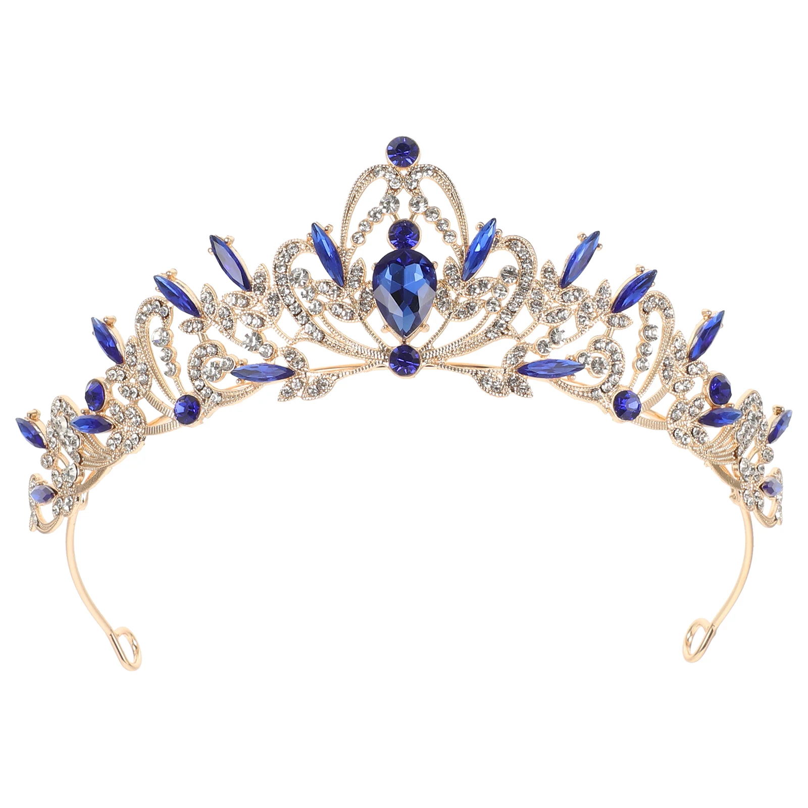 

Rhinestone Crown Zinc Alloy Girls Headband Bridal Headpiece Wedding Headdress Bridal Headband Bride Tiara Headpiece