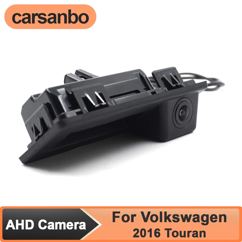 

Carsanbo AHD 1080P 170° Rear View Reverse Trunk Handle Camera for Volkswagen 2016 Touran Night Vision Waterproof Fisheye Lens