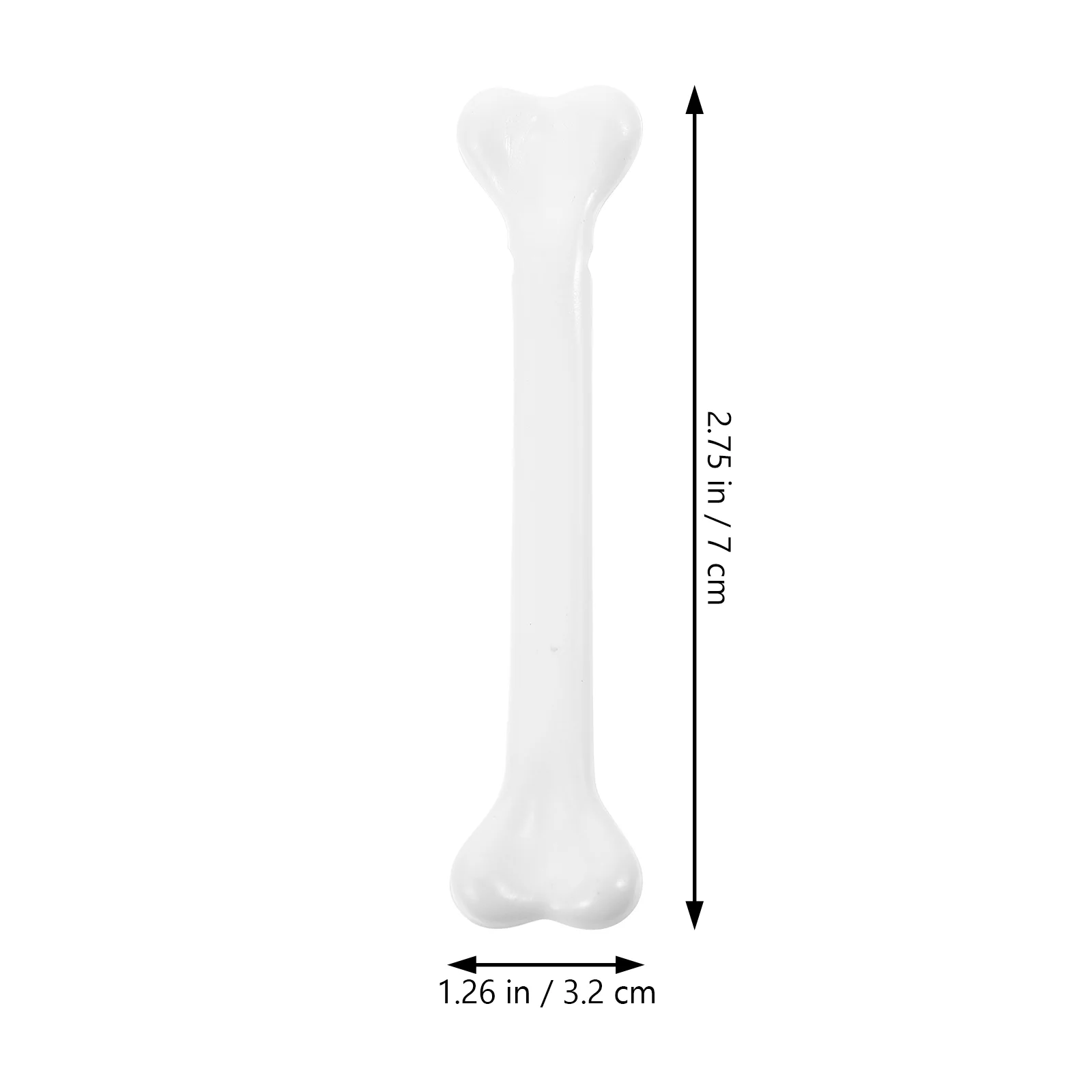 12 Pcs Bones Toy Simulated Decor Decorate Prop Mini White Halloween Fake Party Accessories