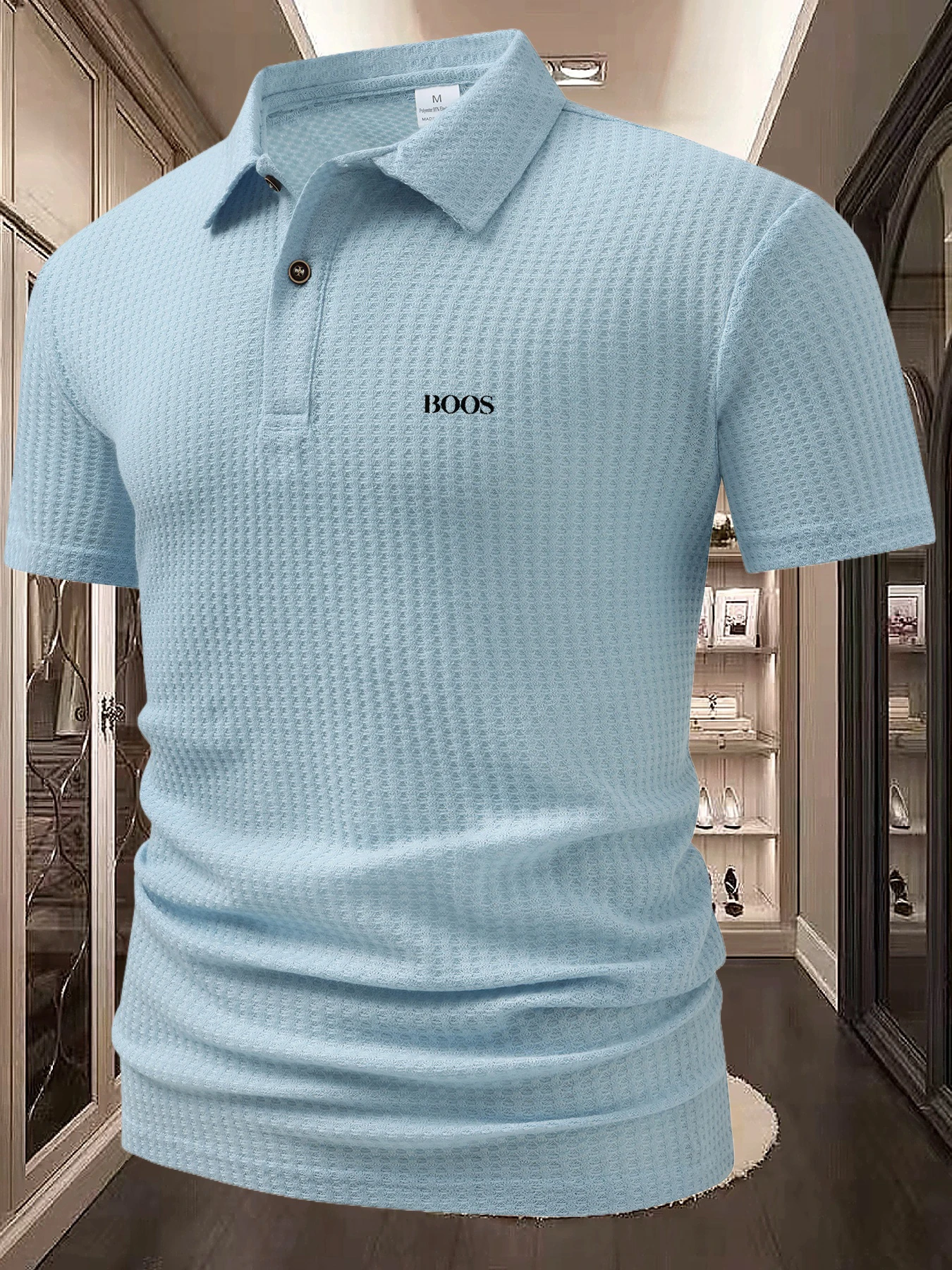 Men's Short-Sleeved Polo Shirt Pure Color Street Style Lightweight Lapel Summer Jogging Sports Top - Breathable T-Shirt for - Image 6