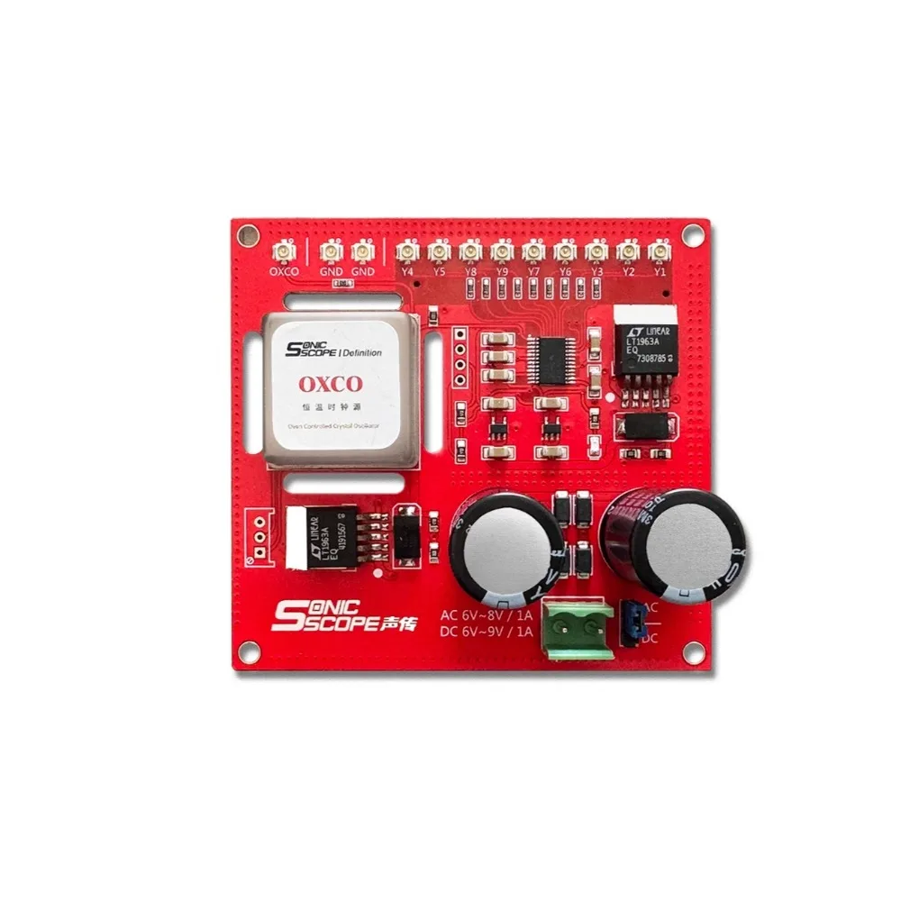 

OCXO Constant Temperature Crystal Oscillator Clock Board 10/24/27MHz Multi-channel Frequency PLL Output For CD DAC Raspberry Pi