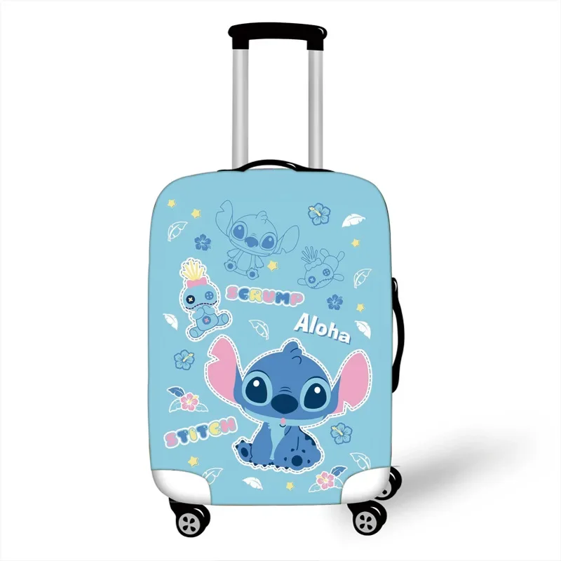 MINISO Disney New Cartoon Animation Stitch Print Elastic Thickened Dust Cover Cartoon Luggage Protective Cover The Best Gift