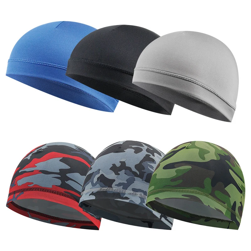 

Outdoor Sport Cycling Helmet Hat Quick drying Skull Cap Bike Motorbike Inner Riding Headband