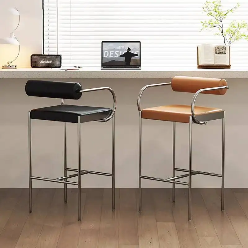 

High Chairs Bar Stool Chair Kitchen Bars Stools Height Adjustable Chair On Wheels Chaises De Bar Stool With Backrest