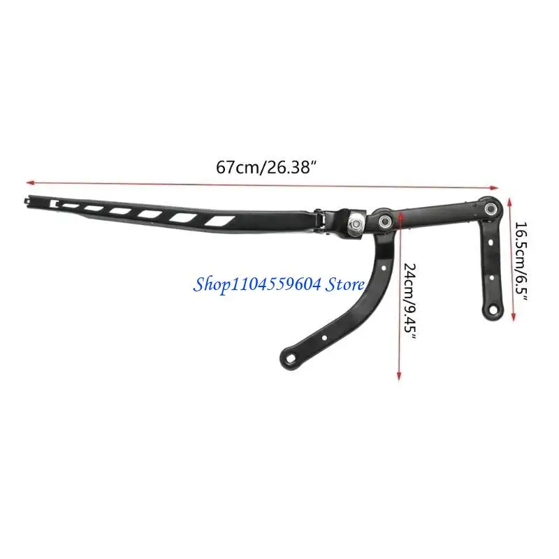

12QM Car Wiper Blade Windscreen Wiper Arm for E60 E61 E63 E64 61617185366