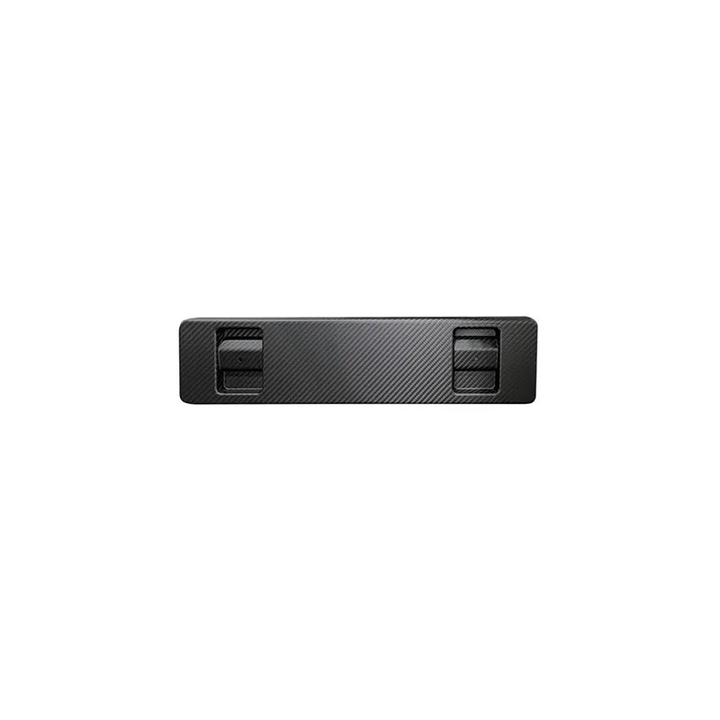 Dry Carbon Fiber Car Parts Front Bumper License Plate EUR Type Long Front License Board For Mercedes Benz G-Class W464 G63