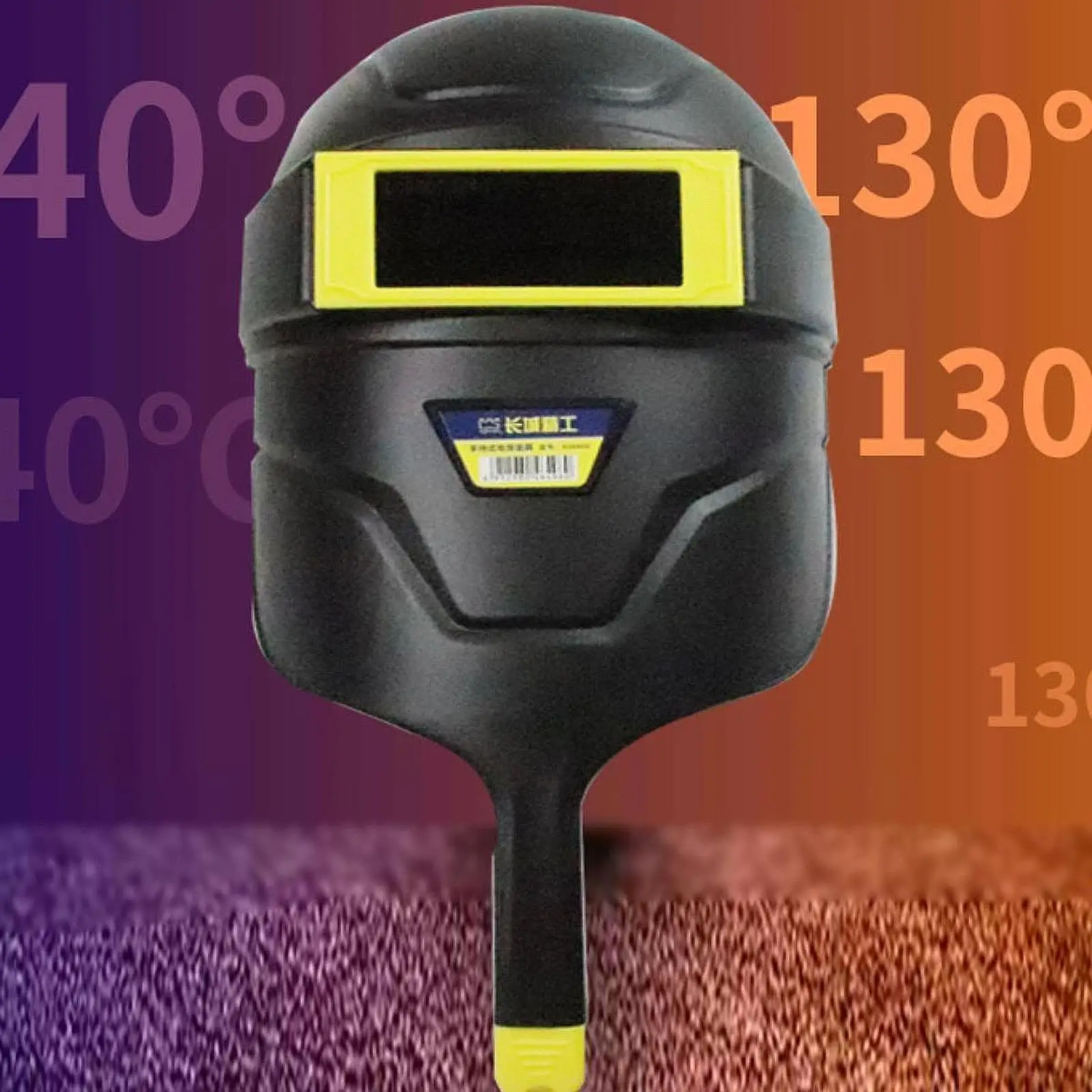 Handheld Welding Masks Large Viewing with Handle Portable Multifunctional