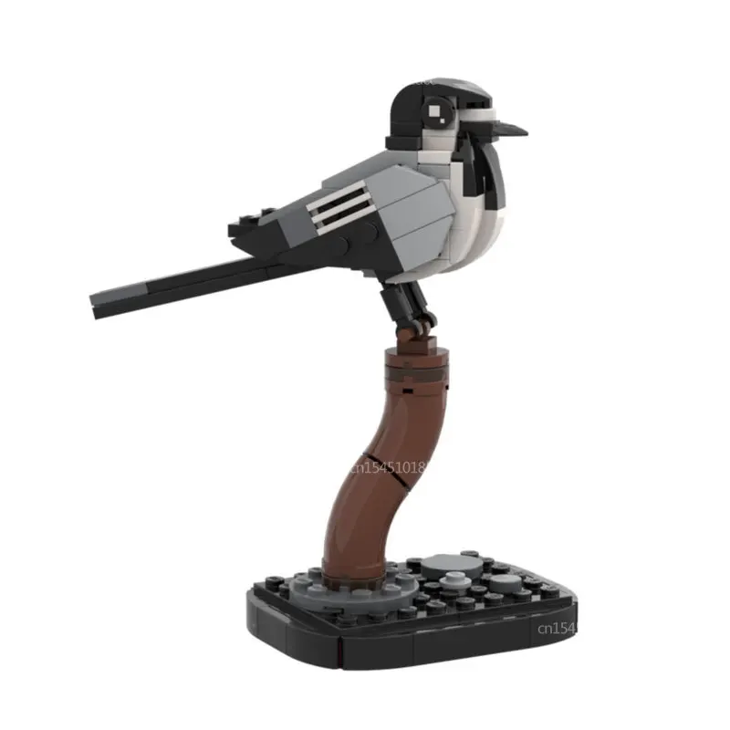 MOC Dier Vogel Raaf Ijsvogel Feral Duif Model Bouwstenen Set Robin Eagle Montage Bricks Speelgoed Verjaardag Kerstcadeaus