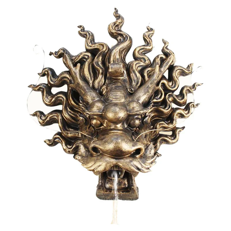 

Chinese style animal wall pendant, modern creative indoor landscape sculpture, fiberglass