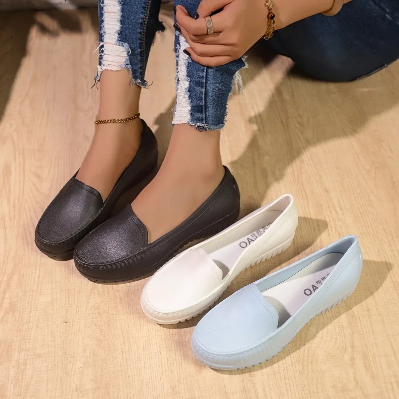 

Women Flats 2026 New Fashion Solid Color Soft Soled Shoes Spring Autumn Casual Loafers Comfortable Lightweight Female Sneakers