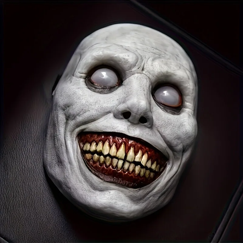 قناع الهالوين زومبي - تصميم وجه مزدوج للمهرج والشيطان المخيف، خفيف الوزن ومسامي للحفلات التنكرية #2
