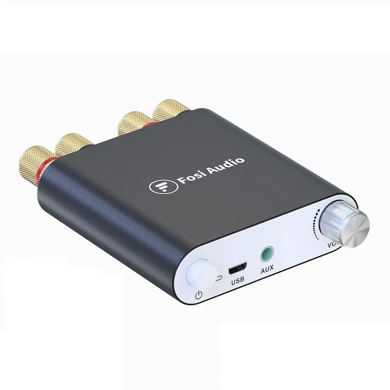 

Fosi Audio ZK-1002D Mini Bluetooth Amplifier Wireless Stereo Receiver Dual Channel 100Wx2