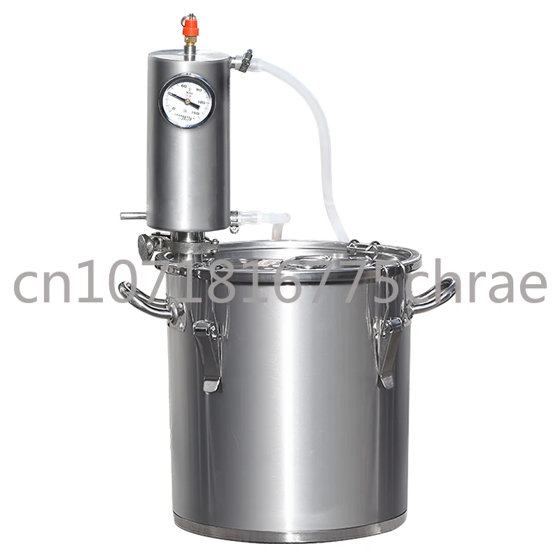 Pure Dew Essential Oil Extraction Distillator Red Copper Household Equipment Small Brewing Machine Distilled Water Water Maker