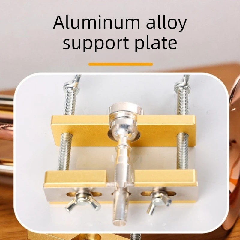 Trumpet Mouth Separation Aid Aluminum Alloy Nozzle Separator Adjustable Sturdy Trumpet Repair Tool Brass Instrument Accessories