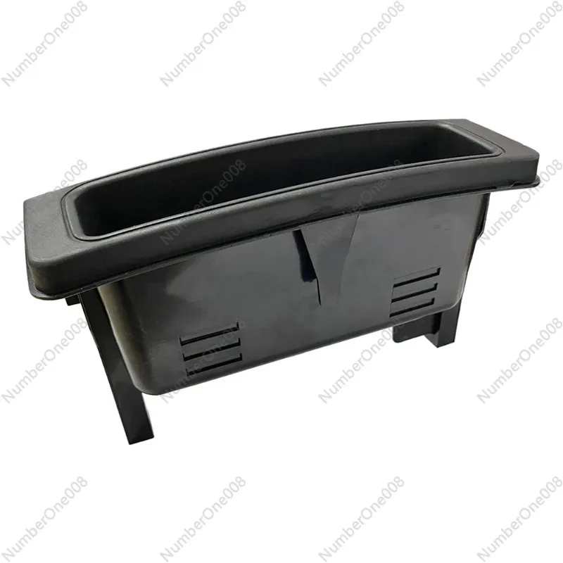 

For MercedesBenz Center Console Radio Storage Tray Easy to Use Black ABS Material Suitable for 2001 2017 Models