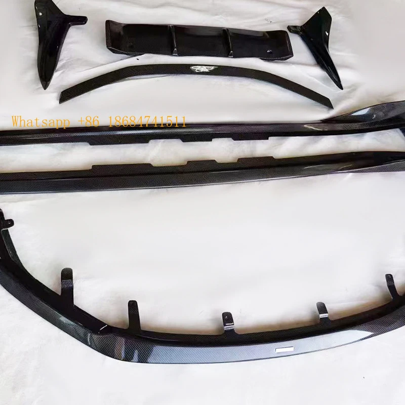 

ART Style Carbon Fiber Body Kit Grille Front Lip Exterior Tuning Parts Fit RC Luxury Car