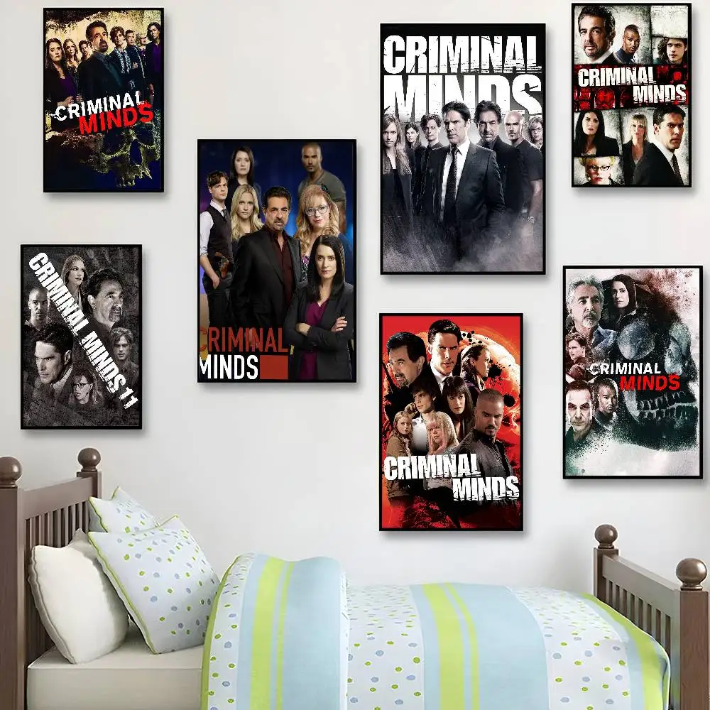 Criminal M-Minds Anime Posters Sticky Whitepaper Prints Posters Artwork Kawaii Room Decor