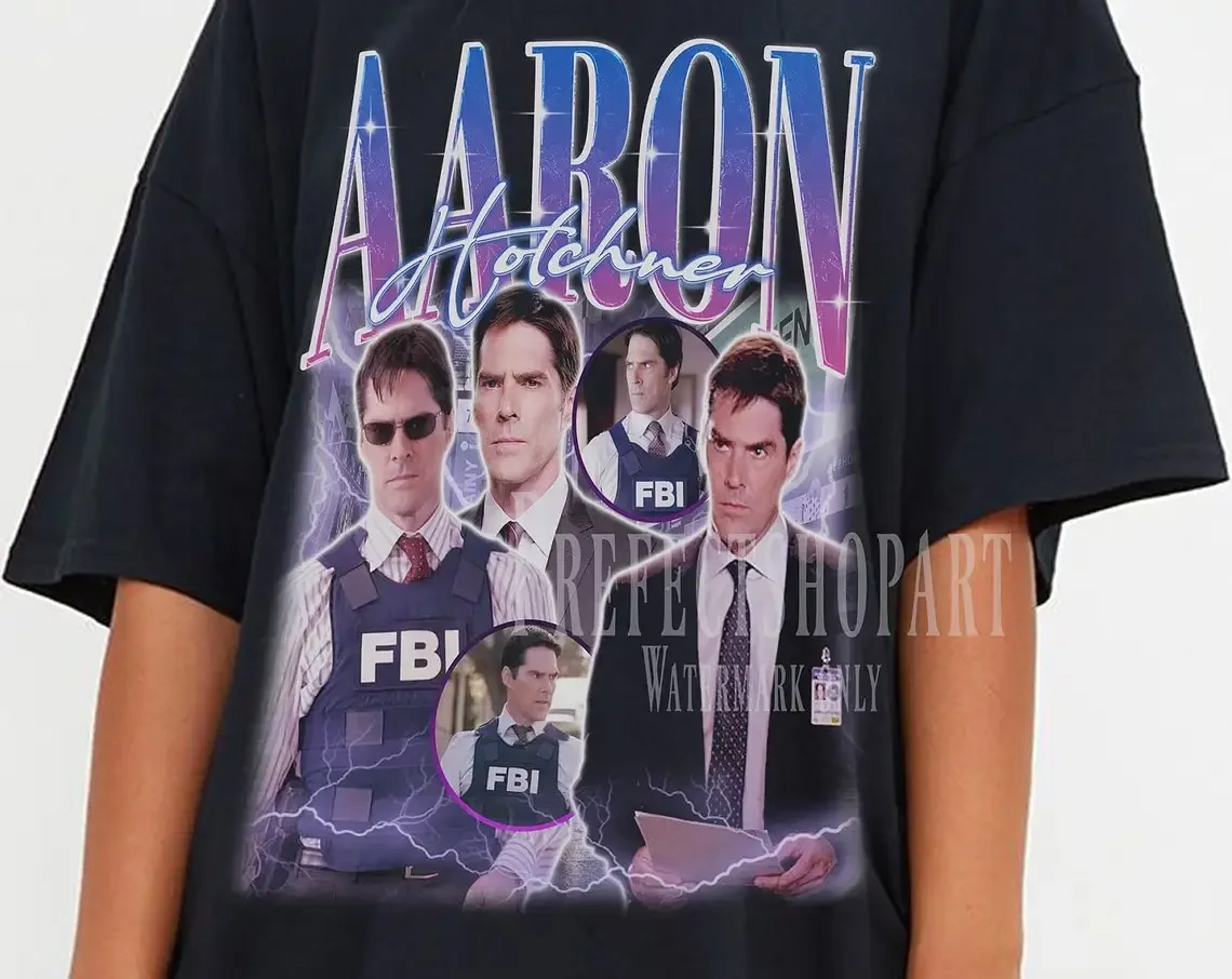 Aaron Hotchner Shirt Vintage 90s Graphic Tee Aaron Hotchner Sweatshirt Aaron Hotchner Hoodie 90s Vintage Graphic Tees 90s Vintag