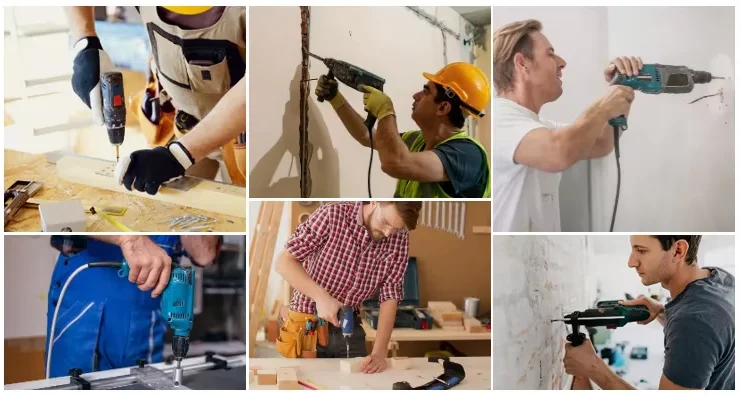 Durable Multi-functional & Multi-scenario Application High-quality Power Tools Heavy-duty Portable Electric Hammers