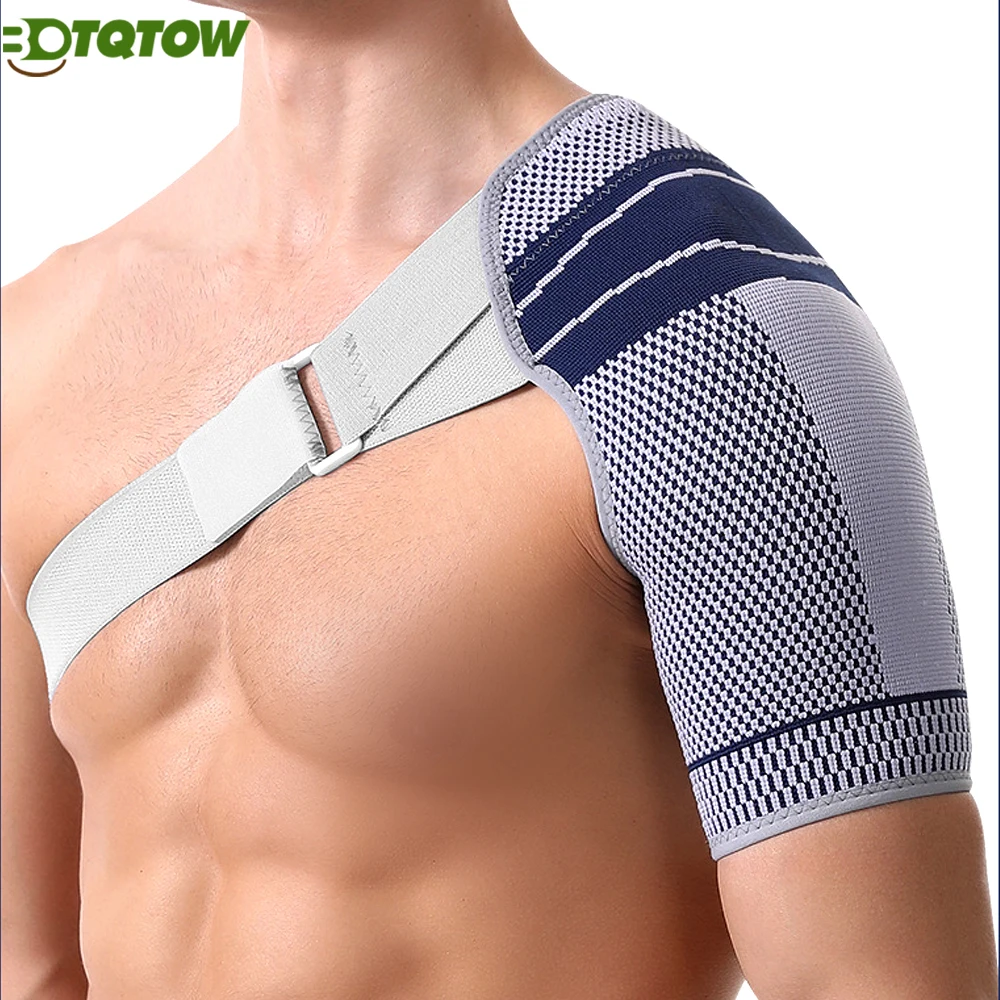 

Shoulder Brace - Adjustable Support Sleeve for Torn Rotator Cuff, AShoulder Stability & Compression Left or Right, Men And Women
