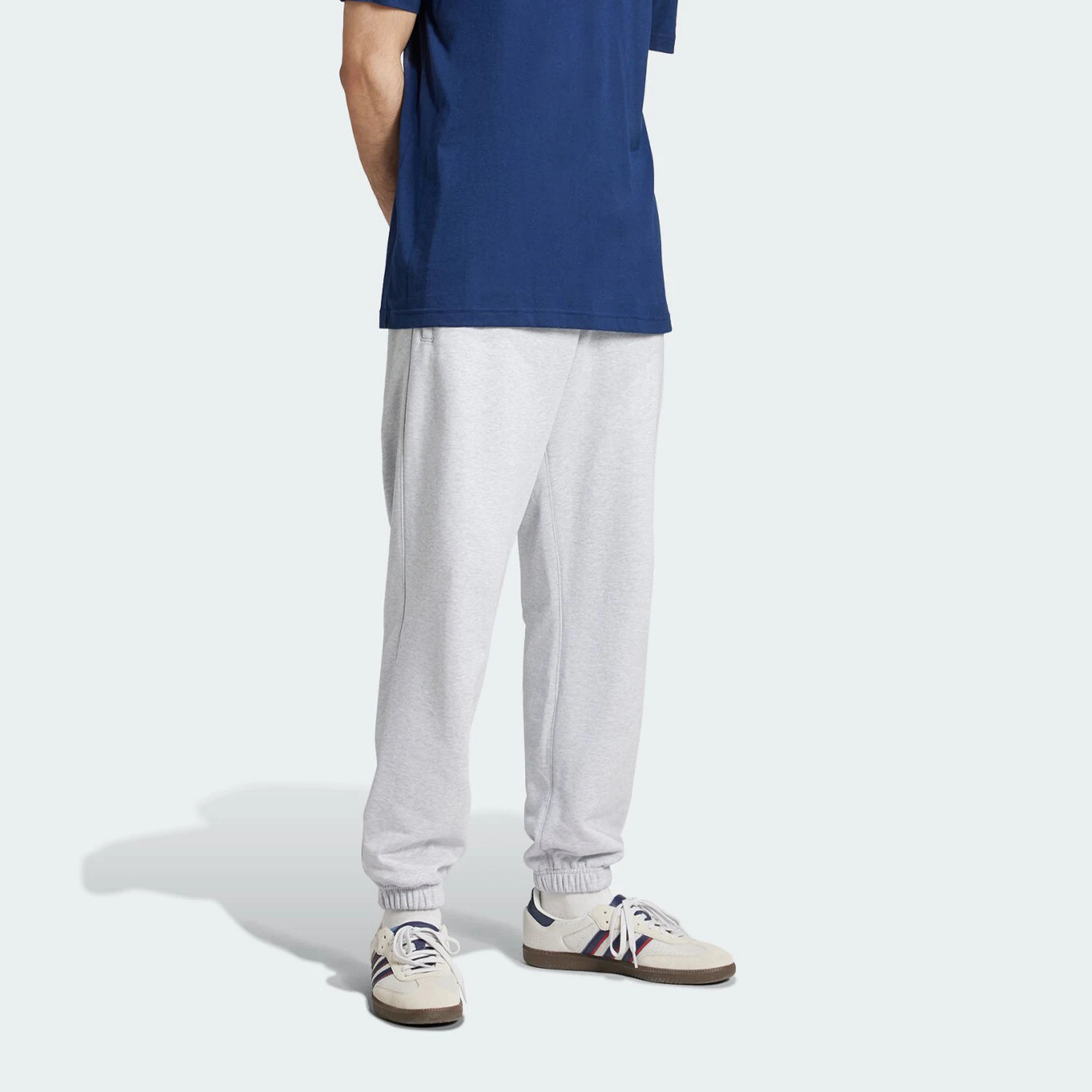 Adidas genuine clover men's loose sports knitted ankle pants IX9812