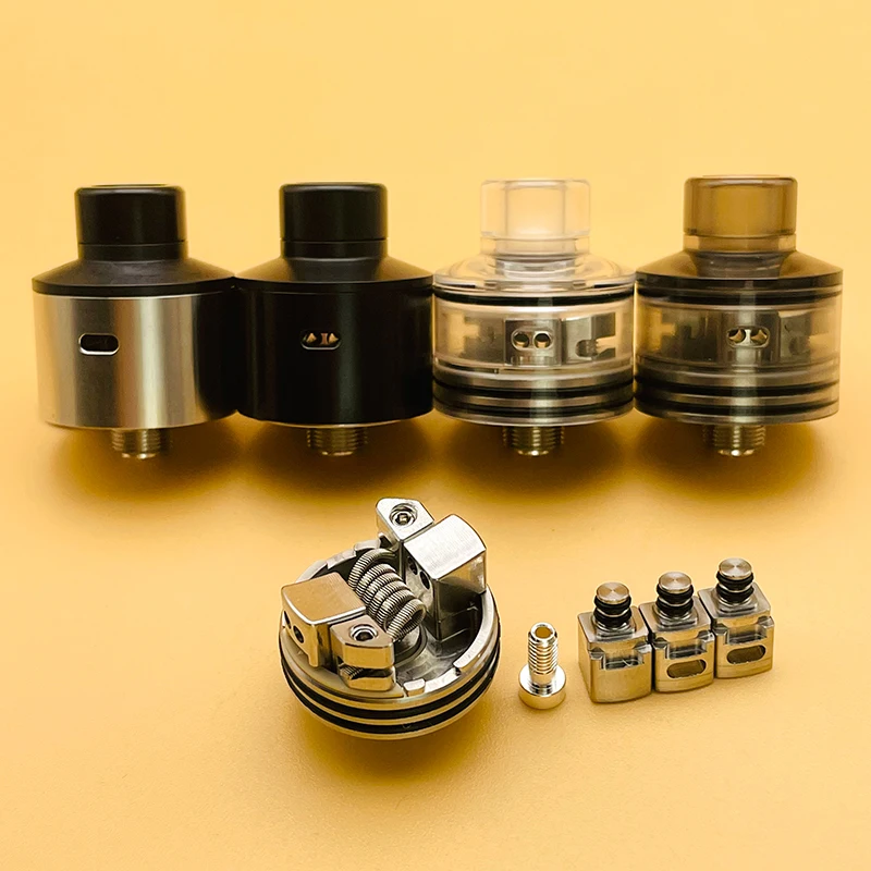 DSX W2CK'D rda W2CK D rda rebuildable vape tank mtl atomizer with BF Pin 316 Stainless steel 22mm vape mtl tank