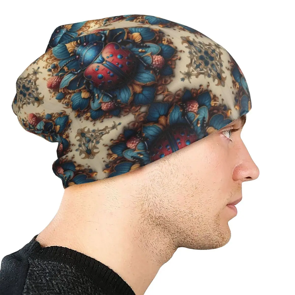 Beetle Gorros Bonés Chapéu Moda Bonnet Chapéus Homens